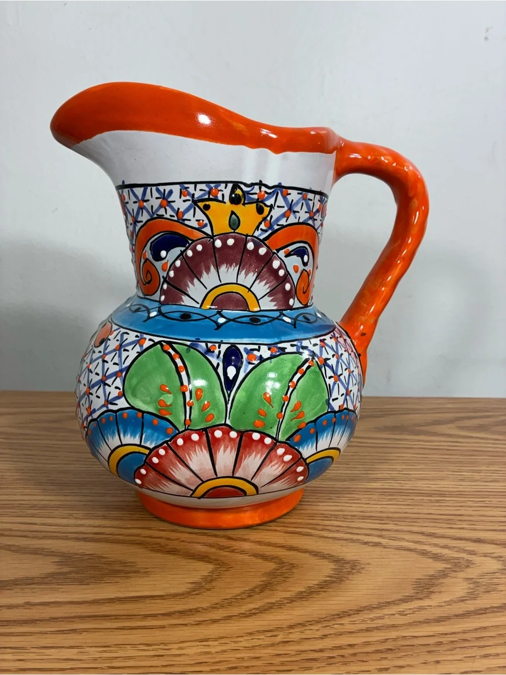 Talavera bright orange